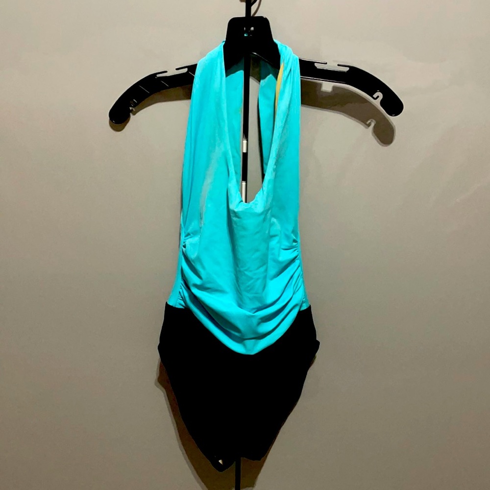 One piece Miracle baiting suit, under wire.